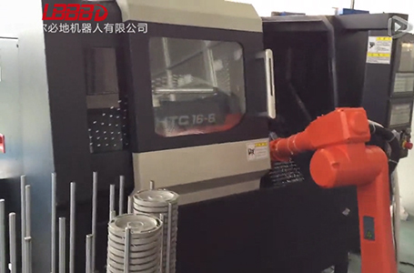 爾必地機(jī)床上下料機(jī)器人作業(yè)案例